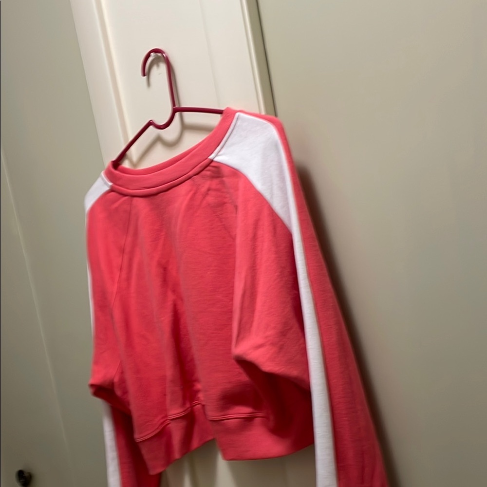 Kids Pink and White Long Sleeve Shirt